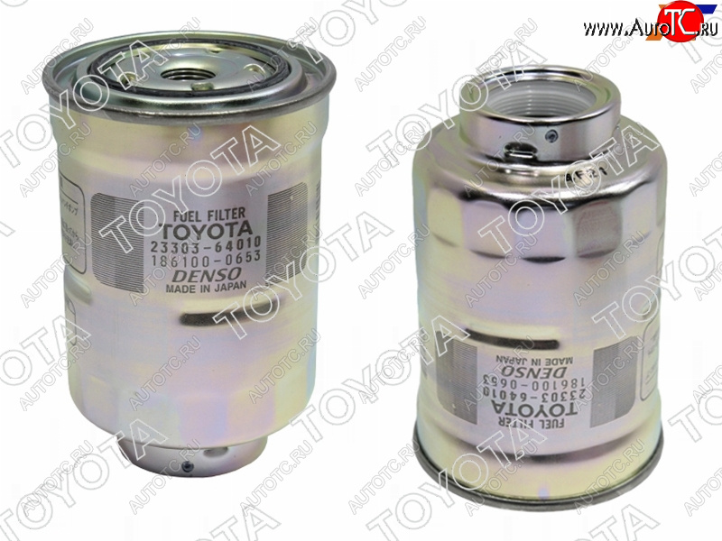 4 189 р. Фильтр топливный TOYOTA 1KZ1HZ1HD1KD2KD1CD2L3L2C5LE1AD1ND TOYOTA 23303-64010  с доставкой в г. Воронеж