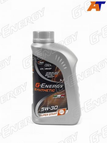 779 р. Масло моторное синтетическое G-Energy Synthetic Super Start 5W-30 SNCF, C3 1л G-ENERGY 253142399  с доставкой в г. Воронеж. Увеличить фотографию 1