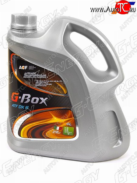 3 559 р. Масло трансмиссионное синтетическое G-BOX ATF DEX III 4л Декстрон 3 G-ENERGY 253651715  с доставкой в г. Воронеж