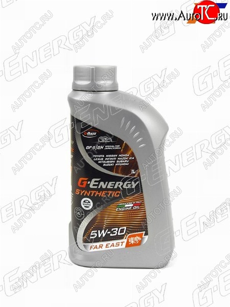 899 р. Масло моторное синтетическое G-Energy Synthetic Far East 5W-30 SN, GF-5 1л G-ENERGY 253142414  с доставкой в г. Воронеж
