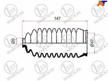 679 р. Пыльник рулевой рейки MARUICHI 26-485  с доставкой в г. Воронеж. Увеличить фотографию 1