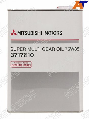 5 699 р. Масло трансмиссионное MITSUBISHI SUPER MULTI 75W85 4Л. MITSUBISHI 3717610  с доставкой в г. Воронеж. Увеличить фотографию 1