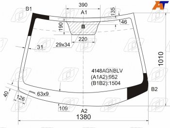 5 789 р. Стекло лобовое Hyundai Solaris 10-17  Kia Rio 11-17  Hyundai Accent 11-17 FUYAO 4148AGNBLV  с доставкой в г. Воронеж. Увеличить фотографию 1