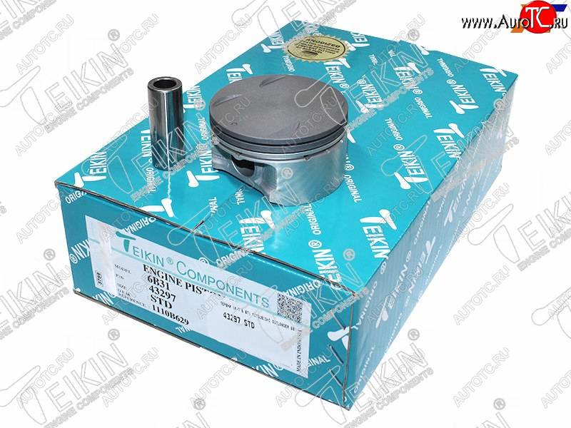12 549 р. Комплект поршней с пальцами TEIKIN (6B31)  Mitsubishi Outlander  CW0W (2005-2012) дорестайлинг, рестайлинг  с доставкой в г. Воронеж