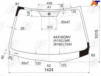 6 349 р. Стекло лобовое Kia Ceed 06-10 FUYAO 4431AGNV  с доставкой в г. Воронеж. Увеличить фотографию 1