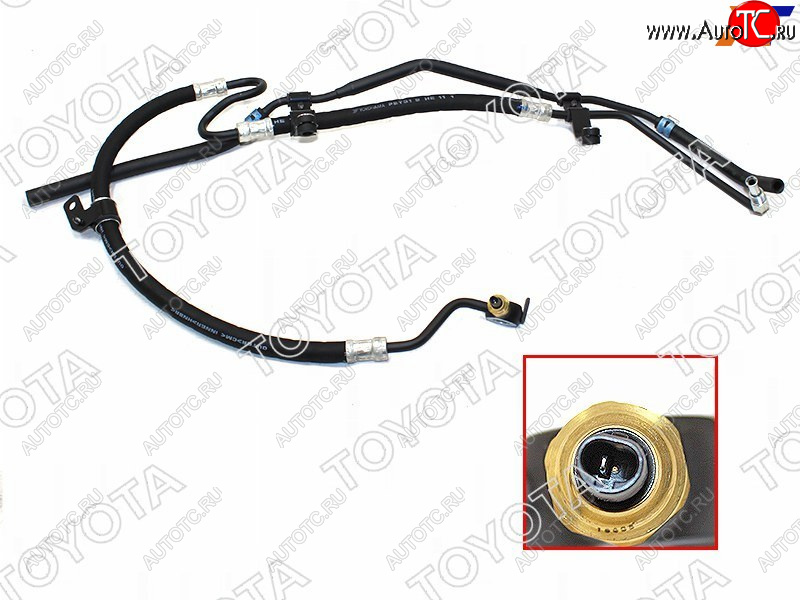 28 999 р. Шланг ГУР Toyota Land Cruiser (J200) 07-21 TOYOTA 44410-60721  с доставкой в г. Воронеж
