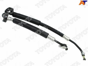 26 699 р. Шланг ГУР Toyota Land Cruiser (J100) 98-07  Land Cruiser Cygnus 98-07 TOYOTA 44411-60530  с доставкой в г. Воронеж. Увеличить фотографию 2