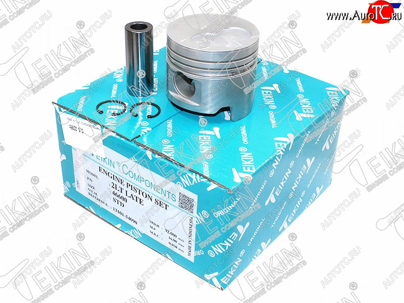 7 449 р. Поршень (к-т 4 шт без охлаждения) TOYOTA HIACEREGIUSACEHILUX 2L-T2L-TE 89-93 TEIKIN 46600 STD  с доставкой в г. Воронеж