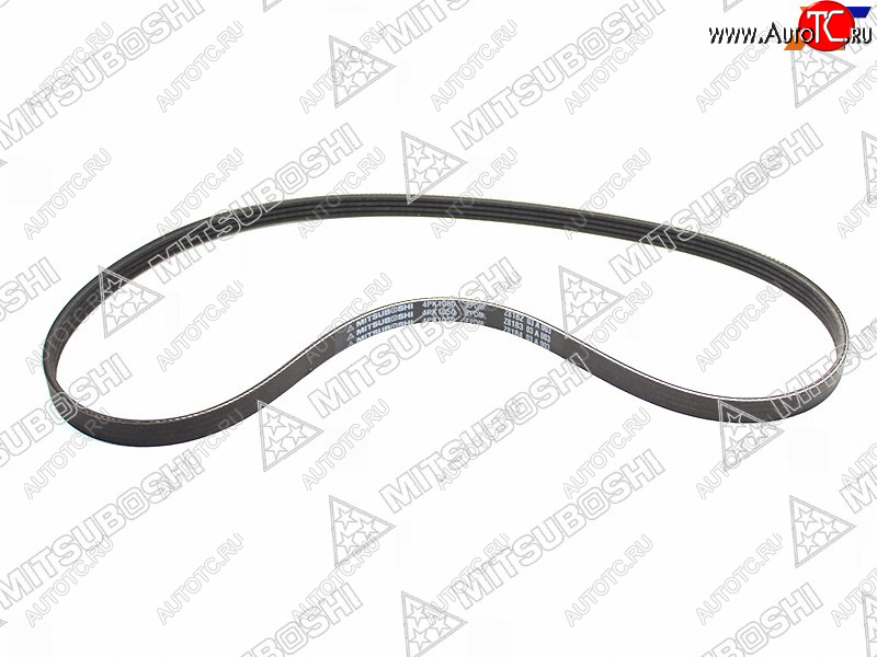 679 р. Ремень поликлиновой TOYOTA 5VZ-FE VZJ9#12#, VZN18#21# (ALT) MITSUBOSHI 4PK1050  с доставкой в г. Воронеж
