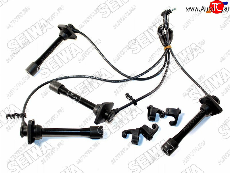 2 189 р. Провода высоковольтные TOYOTA CALDINA #T19# 92-02RAUM EXZ1015  97-03 45E-FE (квадрат. резин.) SEIWA 50071  с доставкой в г. Воронеж