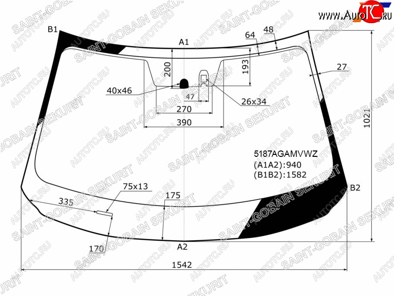 28 749 р. Стекло лобовое (Датчик дождя Молдинг) SAINT-GOBAIN SEKURIT  Mazda CX-5  KF (2016-2025)  с доставкой в г. Воронеж