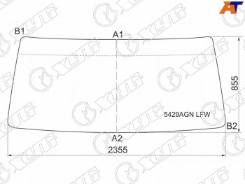 10 399 р. Стекло лобовое Mercedes-Benz Actros 96-  Foton Auman EST A (BJ4189) 22-  Sisu 6x2 00-  ГАЗ Валдай XYG 5429AGN LFW  с доставкой в г. Воронеж. Увеличить фотографию 1