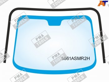 1 699 р. Молдинг лобового стекла (П-образный) Mitsubishi Pajero 99-20                                         PMA 5661ASMR2H  с доставкой в г. Воронеж. Увеличить фотографию 1