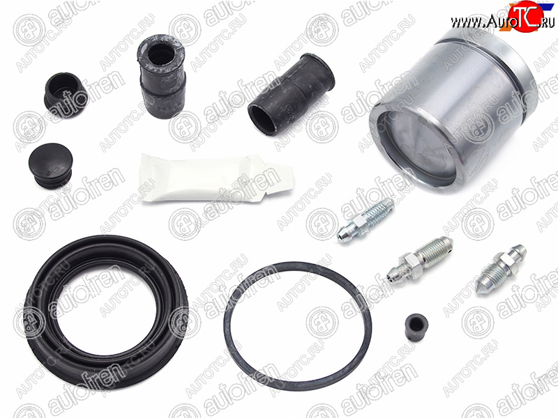 1 749 р. Ремкомплект суппорта передний + поршень 54mm AUTOFREN   BMW 3 серия  E90 (2004-2012), Skoda Octavia  A5 (2004-2013), Skoda Rapid ( NH3,  NH1,  MK2) (2012-2025), Volkswagen Polo ( 5,  Mk5,  Mk6) (2009-2022)  с доставкой в г. Воронеж