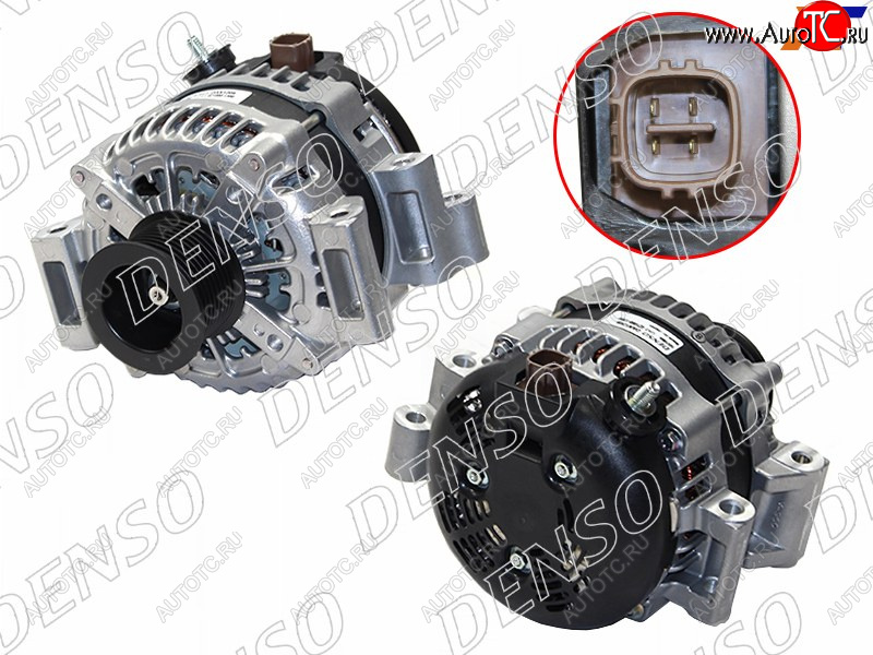 42 999 р. Генератор (12V/180A) DENSO  Lexus LX450d  J200 (2015-2022), Lexus LX570  J200 (2012-2022), Toyota Land Cruiser  200 (2007-2015)  с доставкой в г. Воронеж