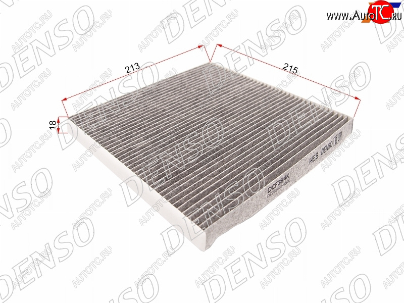 1 029 р. Фильтр салона TOYOTA IPSUM 01-09HARRIERLEXUS RX 03-08LAND CRUISER PRADO 120 02-09                 DENSO DCF384K  с доставкой в г. Воронеж