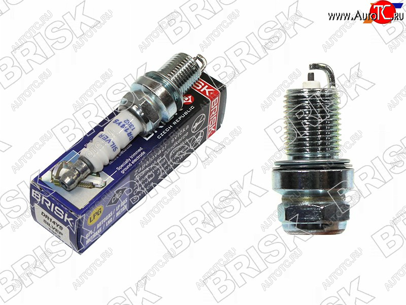289 р. Свеча зажигания AUDI A1A3A4A5A6Q3Q5VW GOLFJETTAPASSATTIGUAN (SILVER) BRISK DR14YS  с доставкой в г. Воронеж