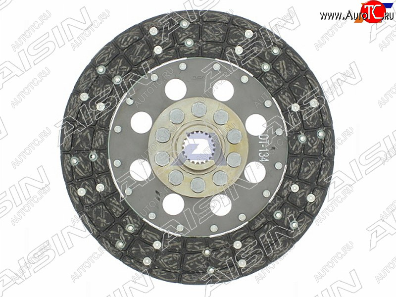 10 999 р. Диск сцепления TOYOTA HIACEHILUX SURFLAND CRUISER PRADO 1KZTE 93- AISIN DT-134  с доставкой в г. Воронеж