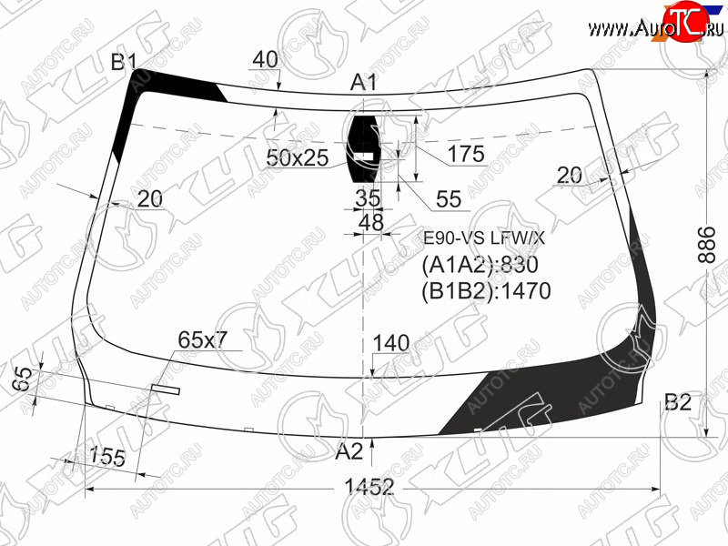 5 999 р. Стекло лобовое (Датчик дождя) XYG  BMW 3 серия ( E90,  E91) (2004-2012) седан дорестайлинг, универсал дорестайлинг, седан рестайлинг, универсал рестайлинг  с доставкой в г. Воронеж