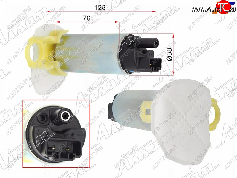 11 699 р. Топливный насос TOYOTA CAMRYHIGHLANDER LEXUS RX270350 2GR-FE                                      AISAN EFP0-31370  с доставкой в г. Воронеж