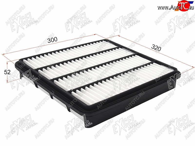 1 249 р. Фильтр воздушный EXCEL JAPAN  Lexus LX570  J200 (2007-2022), Toyota Land Cruiser  200 (2007-2021)  с доставкой в г. Воронеж