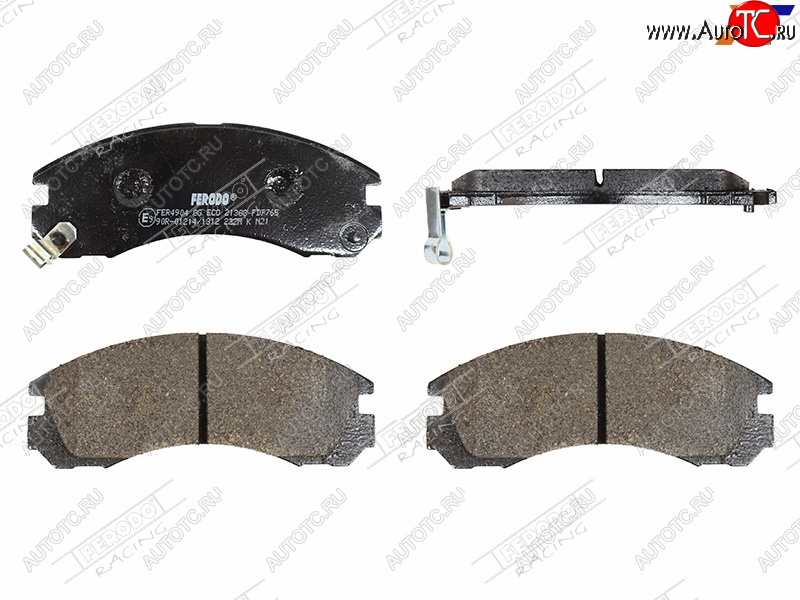 2 369 р. Колодки тормозные FERODO (передние) Mitsubishi Airtek (2001-2008)  с доставкой в г. Воронеж