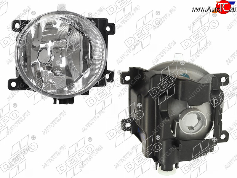 3 399 р. Фара противотуманная Toyota Land Cruiser (J200) 07-21  RAV4 (XA40) 12-19  Estima 06-16 (Справа) DEPO 212-2089R-UQ  с доставкой в г. Воронеж