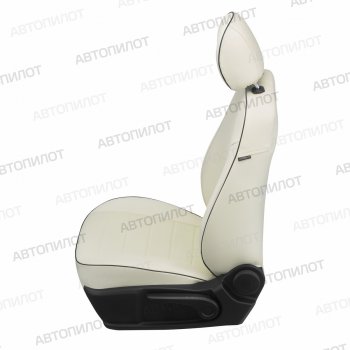13 649 р. Чехлы сидений (5 мест, экокожа) Автопилот Ford Galaxy WGR минивэн, дорестайлинг (1995-2000) (белый)  с доставкой в г. Воронеж. Увеличить фотографию 2