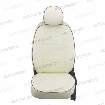 13 649 р. Чехлы сидений (5 мест, экокожа) Автопилот Ford Galaxy WGR минивэн, дорестайлинг (1995-2000) (белый)  с доставкой в г. Воронеж. Увеличить фотографию 5