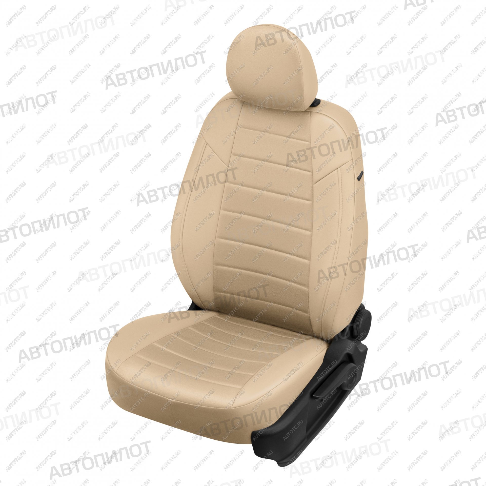 7 699 р. Чехлы на сиденья Алькантара (2 места экокожа) Автопилот Ford Tourneo (2003-2013) (бежевый)  с доставкой в г. Воронеж