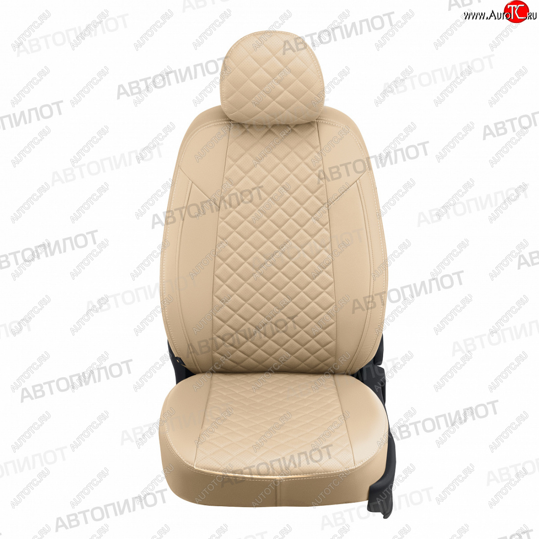 14 449 р. Чехлы сидений (экокожа, Comfort) Автопилот Ромб  Haval H9 (2019-2021) 2-ой рестайлинг (бежевый)  с доставкой в г. Воронеж