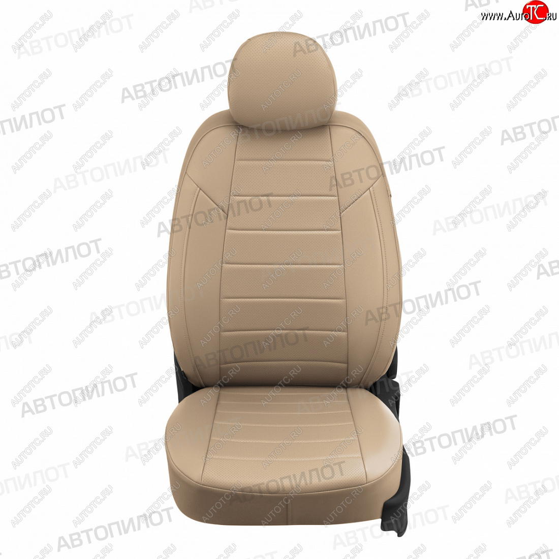 21 799 р. Чехлы сидений (экокожа, 8 мест) Автопилот  Honda Pilot  YF4 (2008-2015) дорестайлинг, рестайлинг (темно-бежевый)  с доставкой в г. Воронеж