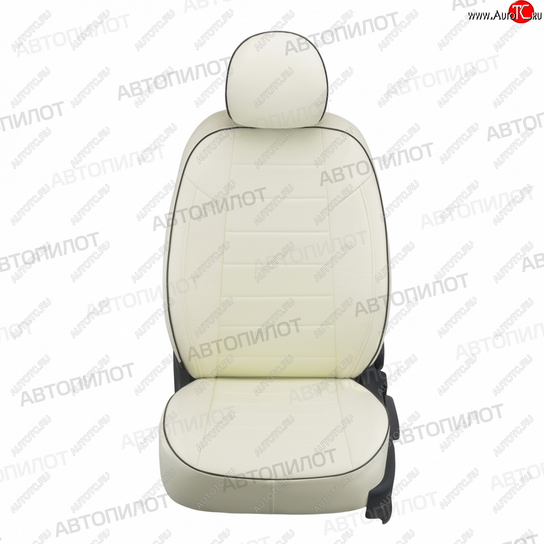 13 849 р. Чехлы сидений (экокожа) Автопилот  Hyundai Elantra  HD (2006-2011) (белый)  с доставкой в г. Воронеж