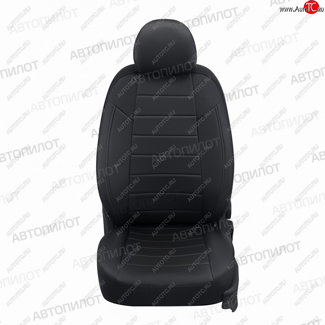 8 249 р. Чехлы сидений (экокожа, зад. сид. 40/60) Автопилот Hyundai Getz TB хэтчбэк 5 дв. дорестайлинг (2002-2005) (черный)  с доставкой в г. Воронеж