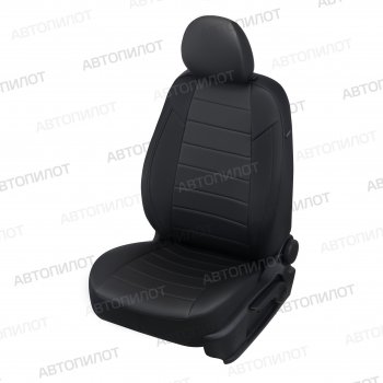 8 249 р. Чехлы сидений (экокожа, зад. сид. 40/60) Автопилот Hyundai Getz TB хэтчбэк 5 дв. дорестайлинг (2002-2005) (черный)  с доставкой в г. Воронеж. Увеличить фотографию 5