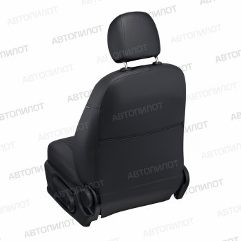 8 499 р. Чехлы сидений (экокожа, зад. сид. 40/60) Автопилот Ромб Hyundai Getz TB хэтчбэк 5 дв. дорестайлинг (2002-2005) (черный)  с доставкой в г. Воронеж. Увеличить фотографию 4