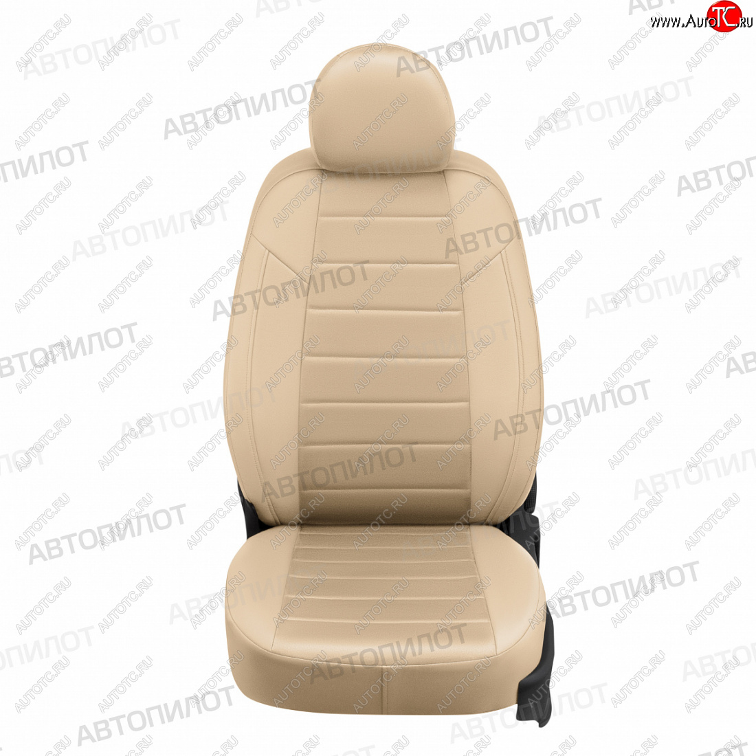 21 599 р. Чехлы сидений (экокожа/алькантара, 9 мест) Автопилот Hyundai Starex/H1 A1 рестайлинг (2004-2007) (бежевый)  с доставкой в г. Воронеж