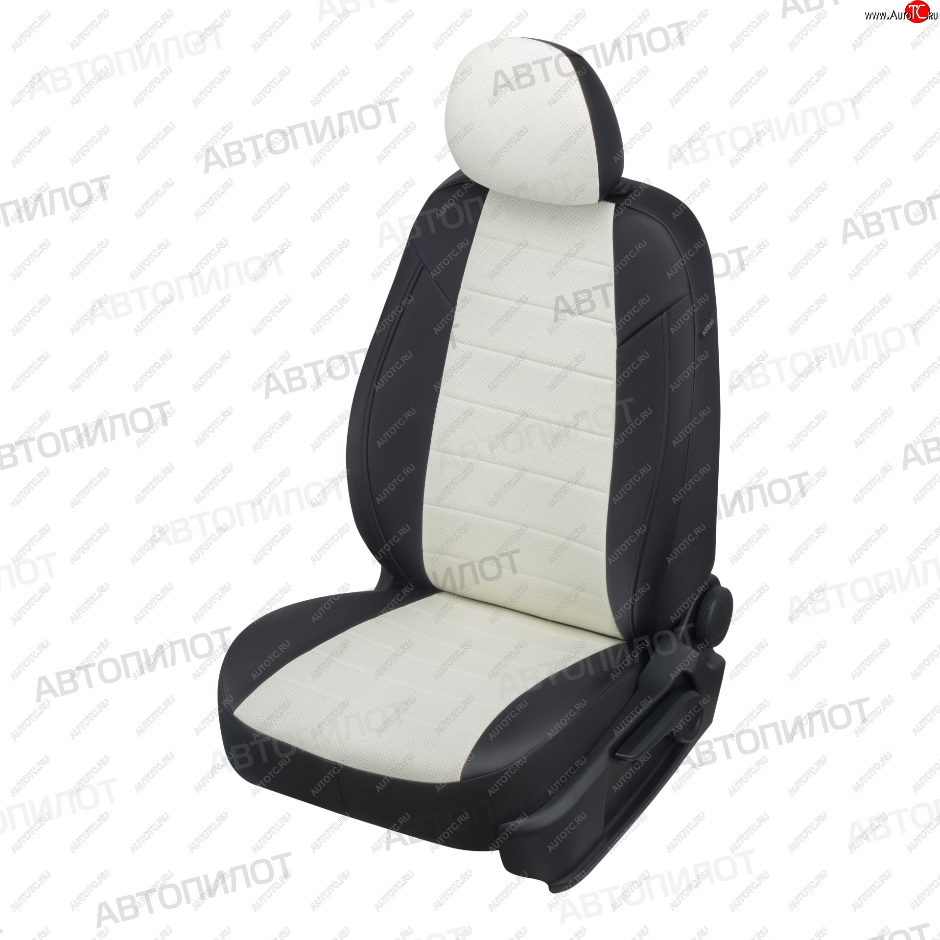 21 799 р. Чехлы сидений (экокожа, 9-12 мест) Автопилот  Hyundai Starex/Grand Starex/H1  TQ (2007-2022) дорестайлинг, рестайлинг, 2-ой рестайлинг (черный/белый)  с доставкой в г. Воронеж