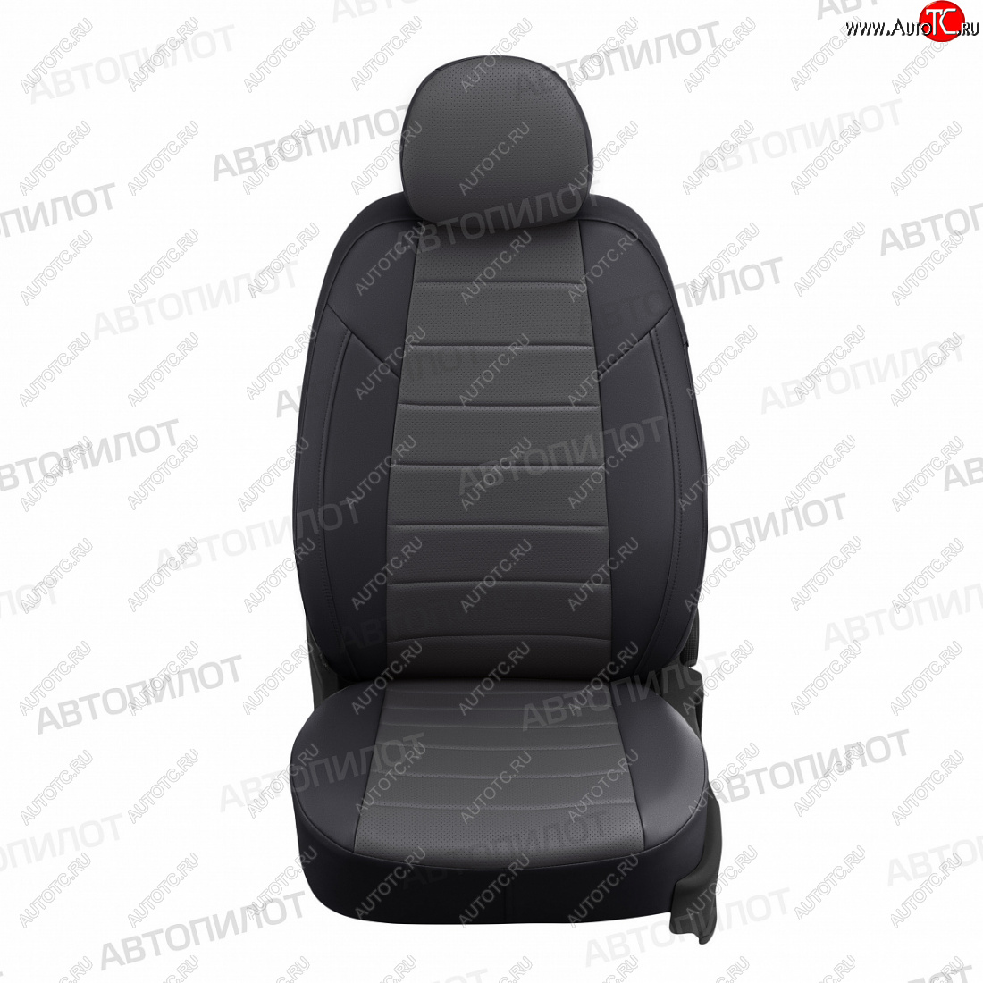 13 199 р. Чехлы сидений (экокожа, 8 мест) Автопилот  Hyundai Staria  US4 (2021-2022) (черный/темно-серый)  с доставкой в г. Воронеж