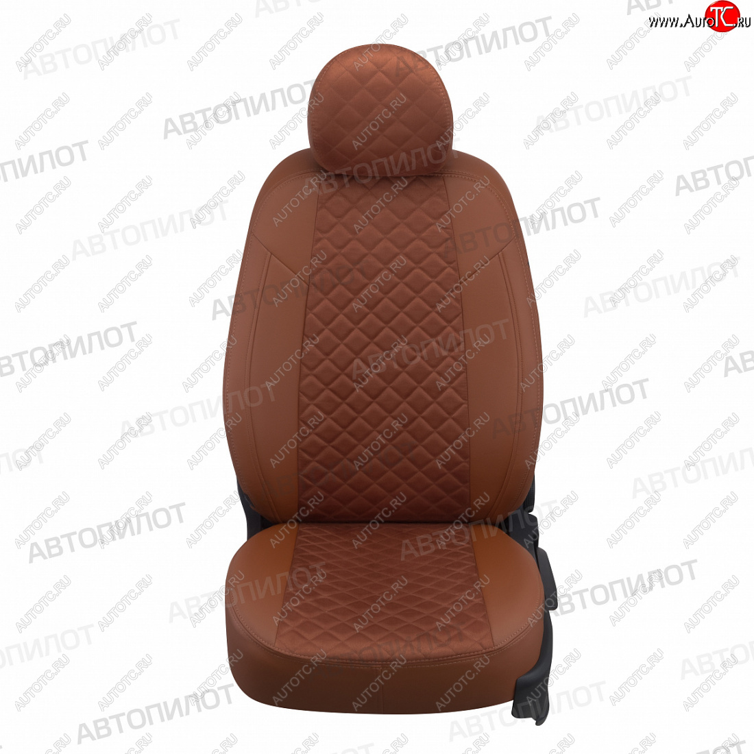 22 399 р. Чехлы сидений (экокожа/алькантара, 8 мест) Автопилот Ромб  Hyundai Staria  US4 (2021-2022) (коричневый)  с доставкой в г. Воронеж