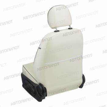14 449 р. Чехлы на сиденья Ромб (к. Comfort Luxe экокожа) Автопилот  Уаз Патриот ( 23632,  3163 5 дв.) (2016-2025) 2-ой рестайлинг пикап, 2-ой рестайлинг (белый)  с доставкой в г. Воронеж. Увеличить фотографию 4