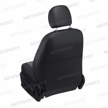 8 749 р.  Чехлы на сиденья Алькантара ромб (к. Comfort Luxe экокожа) Автопилот  Уаз Патриот  23632 (2016-2025) 2-ой рестайлинг пикап (черный/серый)  с доставкой в г. Воронеж. Увеличить фотографию 5