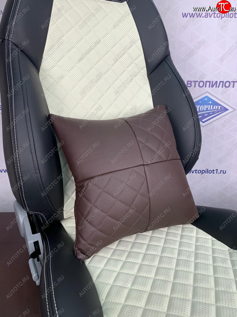 419 р. Подушки в салон автомобиля (Модель №1) экокожа РОМБ  podr033  с доставкой в г. Воронеж