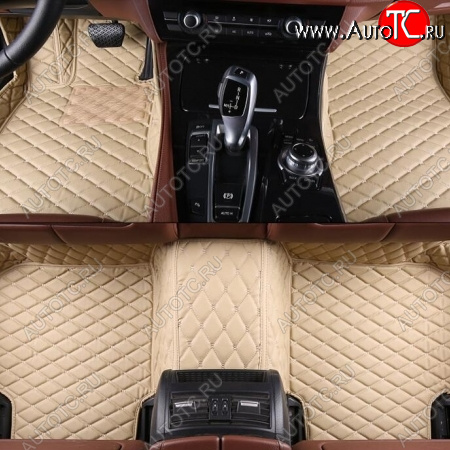 9 449 р. Ковры (5 мест Кожа экокожа) Автопилот Mercedes-Benz GLS-Class X166 (2015-2019) (бежевый)  с доставкой в г. Воронеж