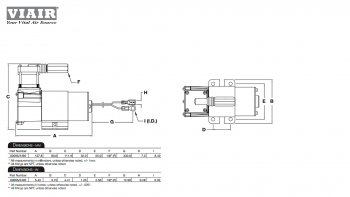 15 549 р. Компрессор VIAIR 95C 24V Viair 02495  с доставкой в г. Воронеж. Увеличить фотографию 5