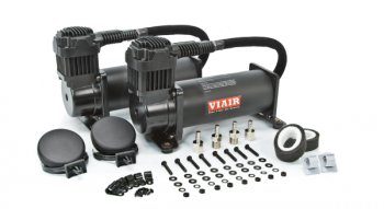 45 999 р. Комплект из 2-х компрессоров VIAIR 444C, черный матовый Viair 44442  с доставкой в г. Воронеж. Увеличить фотографию 1
