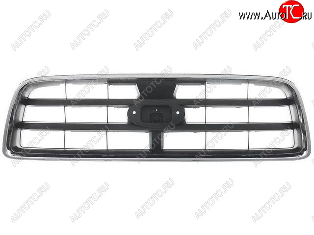 5 449 р. Решётка радиатора (хром, Тайвань) BodyParts Subaru Forester SG дорестайлинг (2002-2005) (Неокрашенная)  с доставкой в г. Воронеж