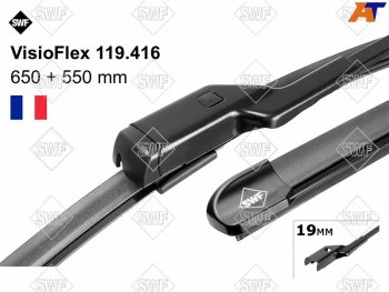 2 759 р. Комплект щеток стеклоочистителя 650мм+550мм PEUGEOT BOXER 06- FIAT DUCATO 06- CITROEN JUMPER 06-   SWF 119416  с доставкой в г. Воронеж. Увеличить фотографию 1