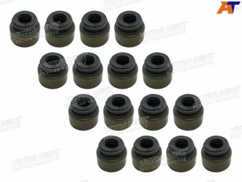 2 689 р. Комплект маслосъёмных колпачков TOYOTA 1ZZ-FEM20AFKS1-2MZ-FE1-2AZ#2ZR-FE3S-FSE впусквыпуск (16 VICTOR REINZ 12-54024-01  с доставкой в г. Воронеж. Увеличить фотографию 1