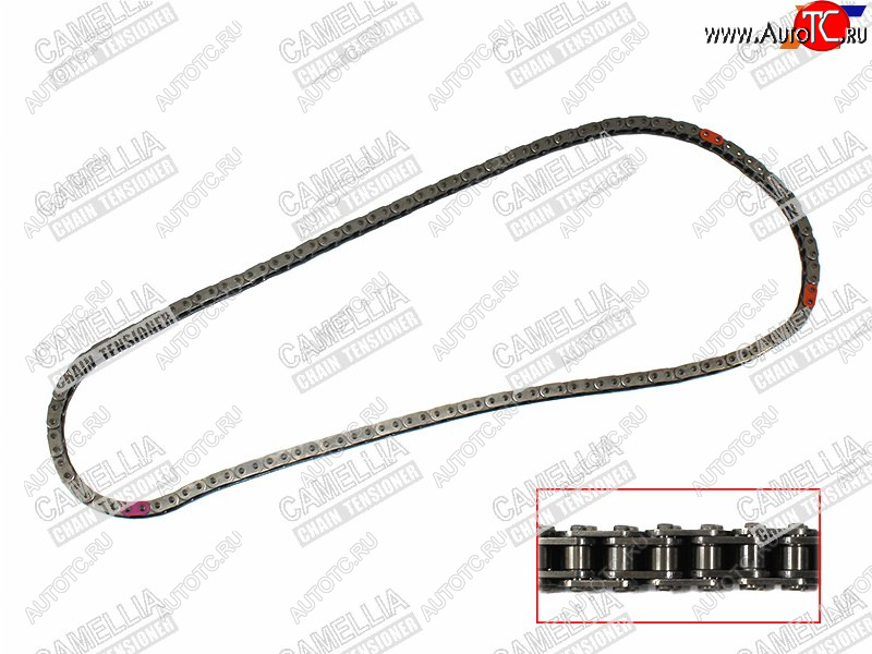 6 249 р. Цепь ГРМ TOYOTA AURISAVENSISAXIOFIELDERISISPREMIOALLIONWISH 1-2ZR-FAE 09- CAMELLIA 13506-37040  с доставкой в г. Воронеж